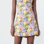 ZARA Floral Mini Dress Photo 0