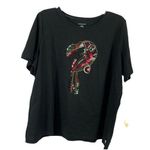 Allison Daley Women's Black Tuscan T-shirt Photo 0
