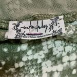 Free People ‘Intimately’ Nights Out Snakeskin Moss Green Bodysuit, Size S, NWOT Photo 11