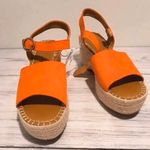 Coral Espadrilles Orange Size 10 Photo 3