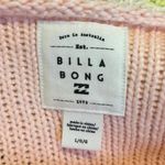 Billabong Seeing Stripes Chunky Knit Striped Sweater Top Slouchy Long Sleeve Photo 3