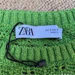 ZARA  Green Lace Knit Women's Sweater Photo 6