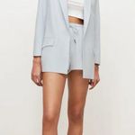 ALLSAINTS  Aleida Tri Blazer In Powdered Blue Womens Size 8 Photo 1
