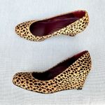 Johnston & Murphy Leopard Calf Hair Pony Hair Wedges size 6.5 like New Photo 6