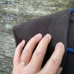 Ethyl Size XXXL long open vest Brown Photo 7