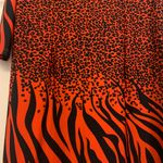 NWT Michael Kors Casual Brick Red Midi 1X Dress. 2688 Photo 8