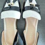 Cecelia Linear Black and White Shoes SZ 10 Photo 2