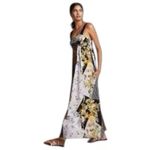 Maeve  by Anthropologie Floral Patchwork Maxi Dress Size XS Photo 7