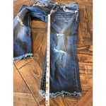 Miss Me  Cropped Embellished Jeans Women 28 Dark Wash Fringe Western Cowgirl Boho Photo 6