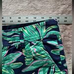 Lilly Pulitzer  Women's The Callahan Short Blue Green Palm Trees‎ Tropical Size 0 Photo 7