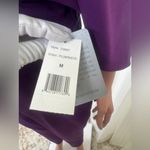 Alexia Admor NWT  Draped One-Shoulder Jumpsuit Unitard Size Medium Plumtastic Photo 10