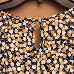 Boden Polka Dot 3/4 Sleeve Dress Yellow Blue 2R Size 2 Photo 4