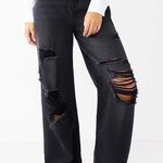 SO 90s Wide Leg Jeans Photo 0