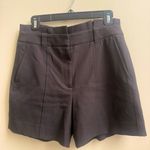 White House | Black Market WHBM  Black dressy shorts Size 4 Photo 1