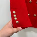 Generation Love  Womens Leighton Crepe Blazer XS NWT $385 Double Breasted‎ Red Photo 2