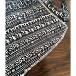 Vintage Halloween Cat Skull Witch Moon Pumpkin Black White Wrap Around Skirt Size undefined Photo 2