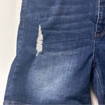 Risen Denim High Rise Shorts Bermuda Women Blue Jean Stretch Short 2X plus size Photo 1