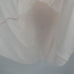 Delicates  Light Pink Sheer Beaded Floral Mini Slip Dress Size Large Y2k Photo 7