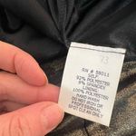 David Meister bronze gold halter cocktail party evening dress size 4 Photo 8