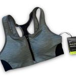 Nike NWT High Support Padded Zip Front Sports Bra Photo 2