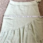 LC Lauren Conrad π¦ Mint Floral Ruffle Midi Skirt Large Medium Easter Spring Photo 3