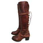 Freebird Coal Tall distressed finish leather in Brown/Cognac. SZ.9 Brown Photo 3