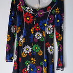 NWT Delia’s Botanic Bliss Mini Dress Dolls‎ Kill Black Multicolor Floral Medium Photo 0