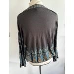 Free People  Dolman Medallion Printed Long‎ Sleeve Top -Size Small Photo 2