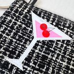 Maggi B Cosmopolitan Clutch Y2K Vintage Purse Bag Wristlet Black Pink Photo 2