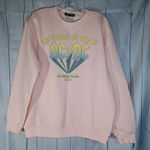 Vinyl Icons AC/DC baby pink sweatshirt Size M Photo 0