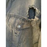 RSQ  Supper Distressed Jean Jacket. Sz.M Photo 4