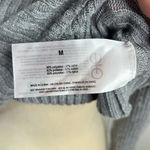 Sam Edelman  Women's Gray Ribbed Knit Pullover Sweater Size M Very Soft Photo 8