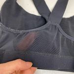 Ivy Park Mesh Back Logo Black Sports Bra XS Photo 6