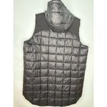 Bernardo  Long Quilted Hooded Zip Vest Women's Plus Size 2X Black Warn NWOT Photo 2