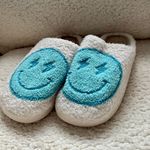 KatyDid Smiley Lightning Bolt Slippers- Blue  Photo 2