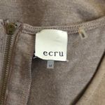 Ecru ‎ medium suede short sleeved blouse Photo 3