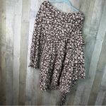 Pretty Garden XXL One Shoulder Long Sleeve Peplum Tiered Ruffle Body Dress Photo 1