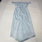 Michael Costello & REVOLVE Kylen Midi Dress in Baby Blue Small Photo 15