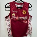 Disney  Princess Mulan Embroidered Women's Cropped Basketball Jersey Photo 3
