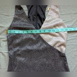 Meshki NWT  Lizzy Two Tone Wrap Mini Dress Women's Small Black/Silver Photo 4