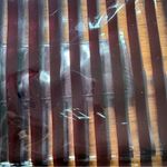 Henri Bendel  Clear Centennial Brown Stripes Tote Photo 3