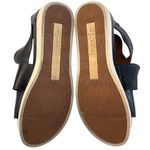 Bussola  Leather Postdam Criss Cross Sandals Black Size 6 Photo 7