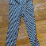 Anthropologie  Black and White Patterned Chinos Photo 0