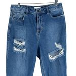 Cello Jeans Juniors 9 Distressed High Rise Ripped Casual Straight Leg Grunge 90s Photo 1