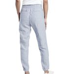 Athleta Blue Chambray Cabo Linen Jogger Pants Size 4 Style#: 530642 Photo 1