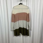 Madewell Antique Cream Colorblock Stripe Wool Blend Kent Cardigan Sz.2x NWT Photo 10