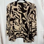 Chico's Chico’s Women’s 2 Tan Brown Slinky Travelers Cardigan Photo 2