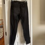 American Eagle  Highest Rise Black Lace Up Jeans Photo 3