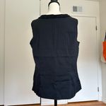 Alfani Black  Sleeveless Blouse Size 12 Photo 3