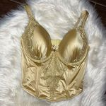 Soma limited edition opulence bustier in decadent gold sz 38 DD Gold Photo 0